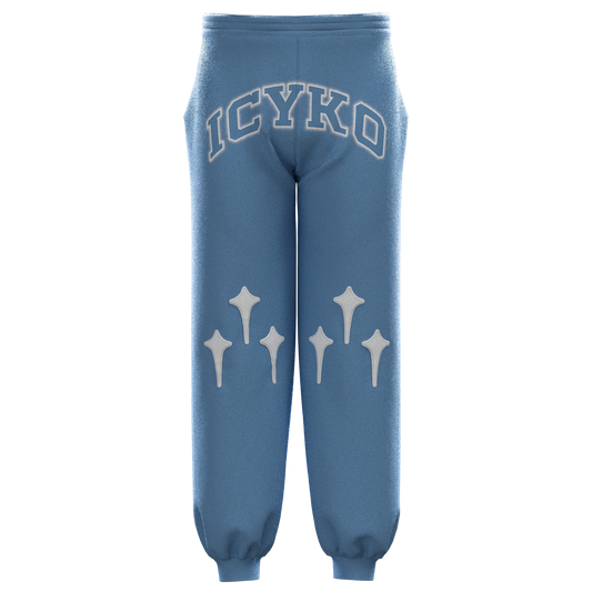 icystar sweatpants blue