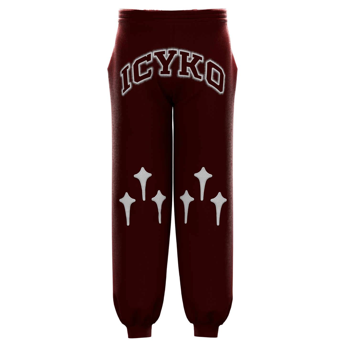 icystar sweatpants red