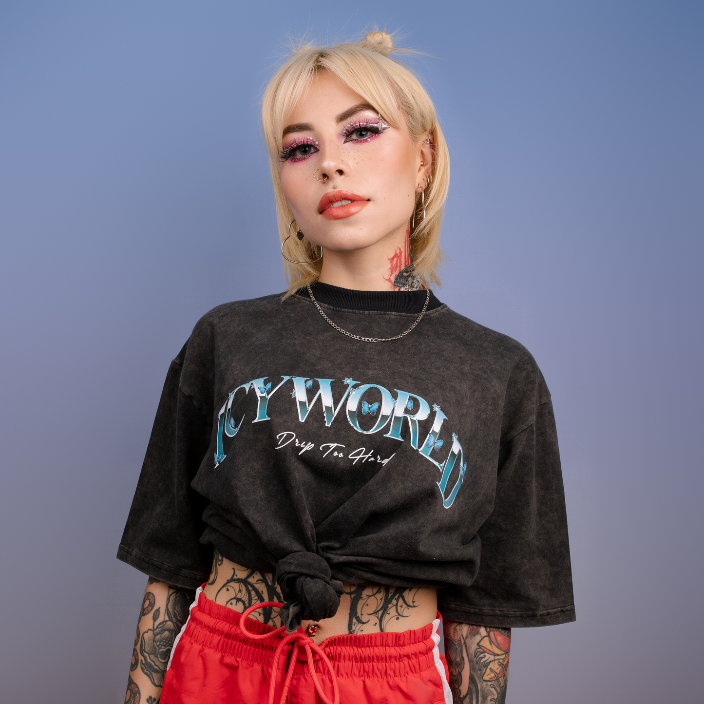 Icywrld T-shirt washed