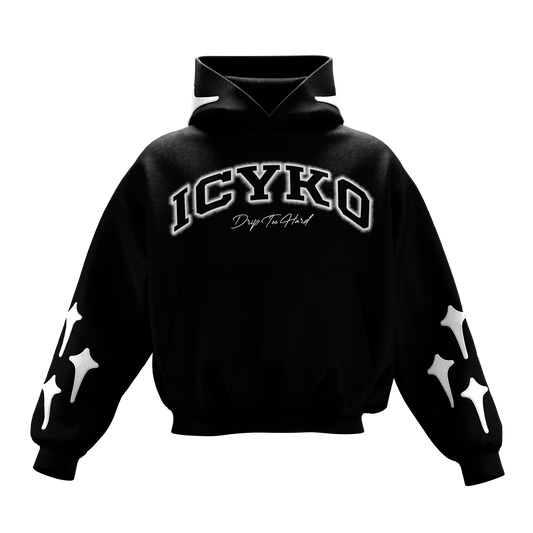 icystar hoodie black