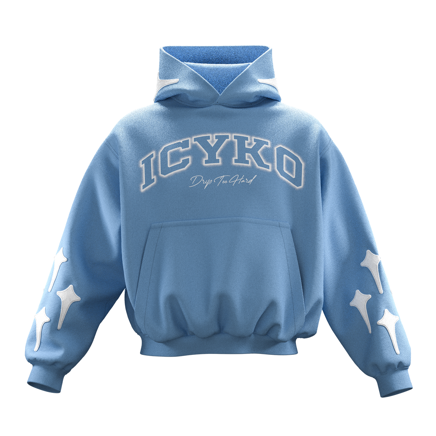 icystar hoodie blue