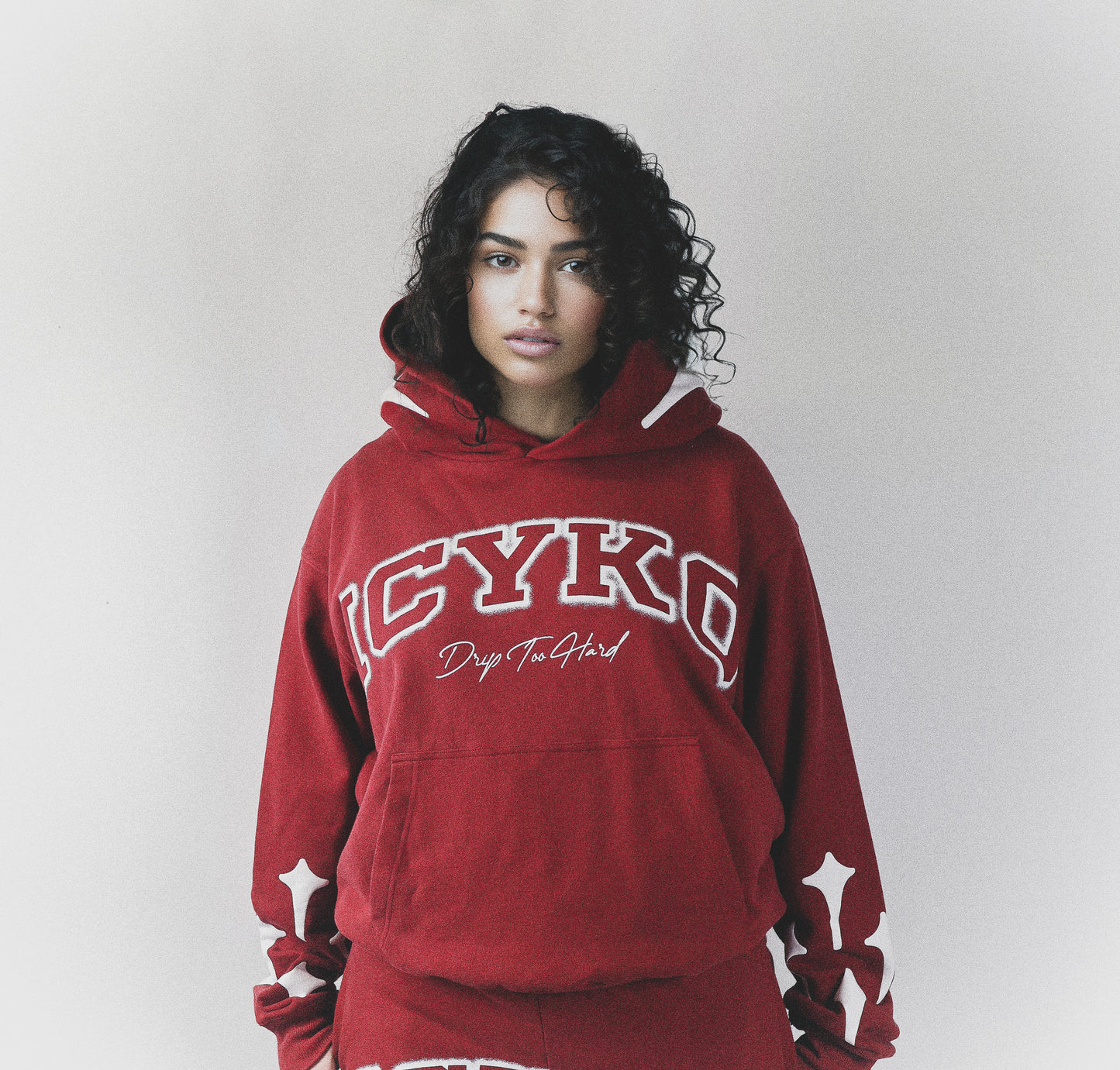 icystar hoodie red